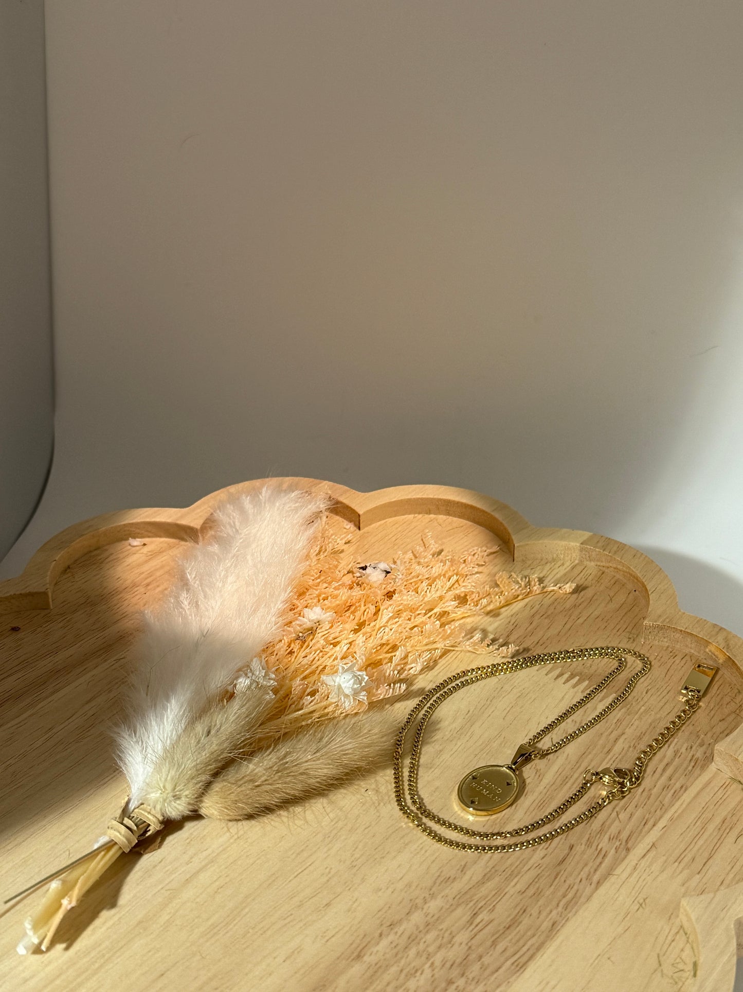 Kind Human Necklace- Gold